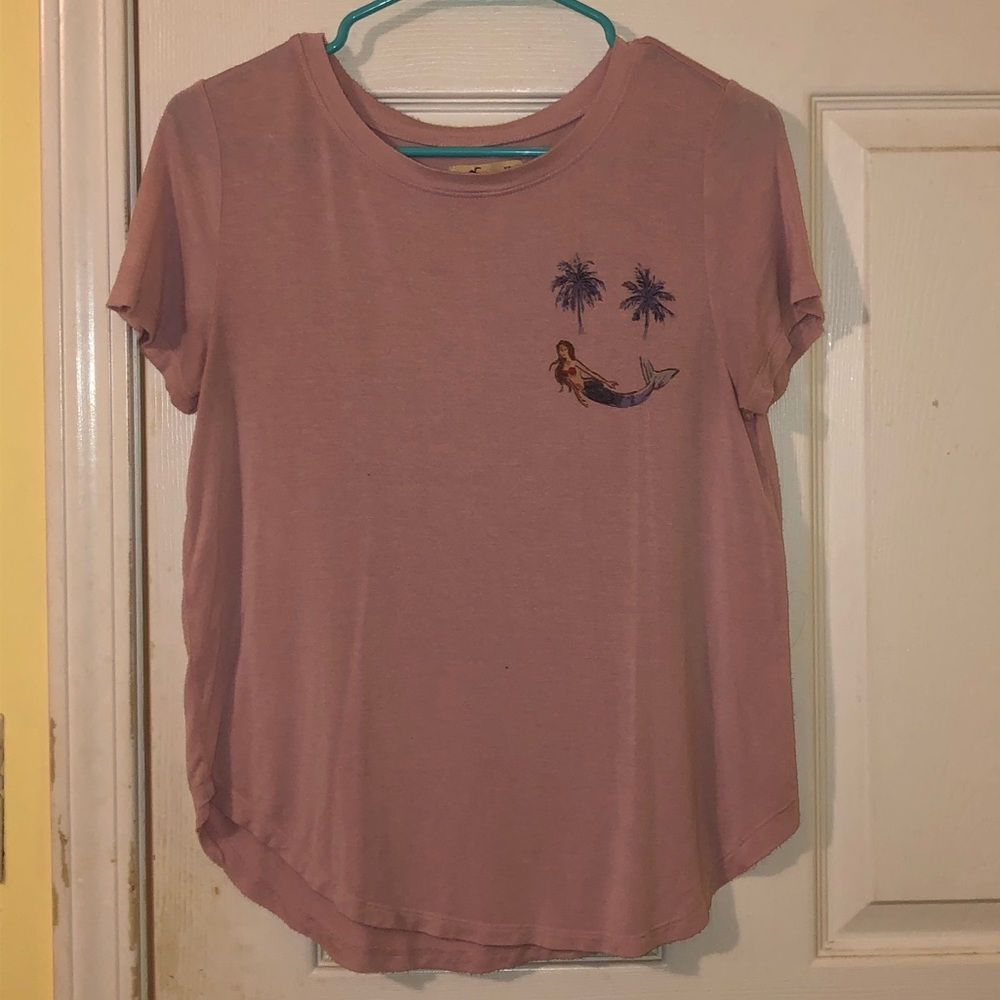 Pink Hollister T-shirt